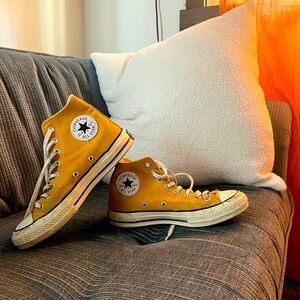 Mustard Yellow Chuck Taylor Comverse